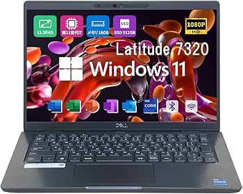 Amazon.co.jp: 【整備済み品】 デル13.3型FHDノートパソコン Latitude
